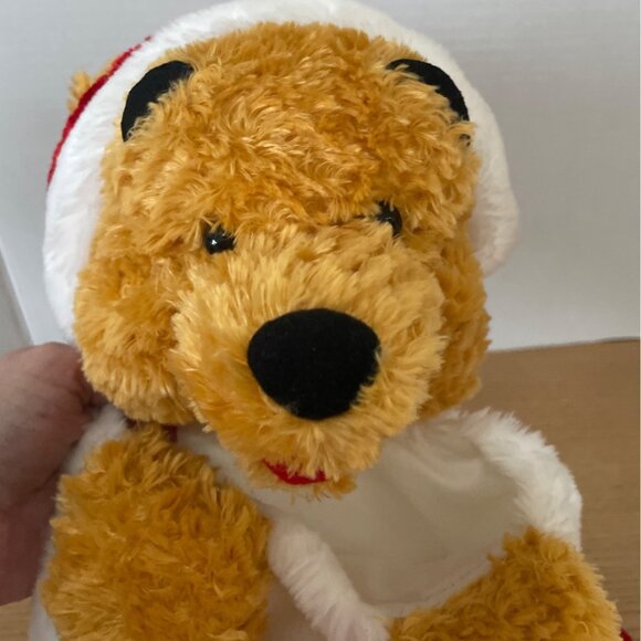 Disney Winnie The Pooh Christmas Stocking 3D Plush 19 In Disney World Exclusive - Picture 3 of 8